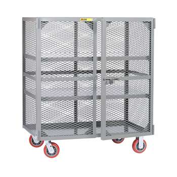 Little Giant Heavy Duty Mobile Storage Locker - 2 Shelves